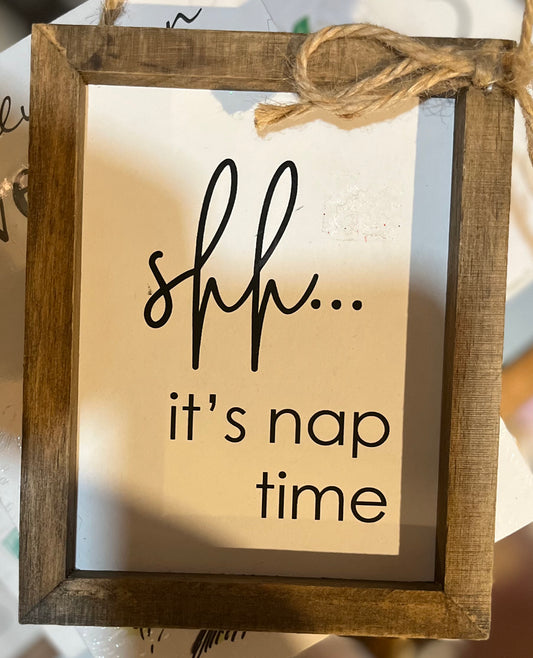 SHH… it’s nap time