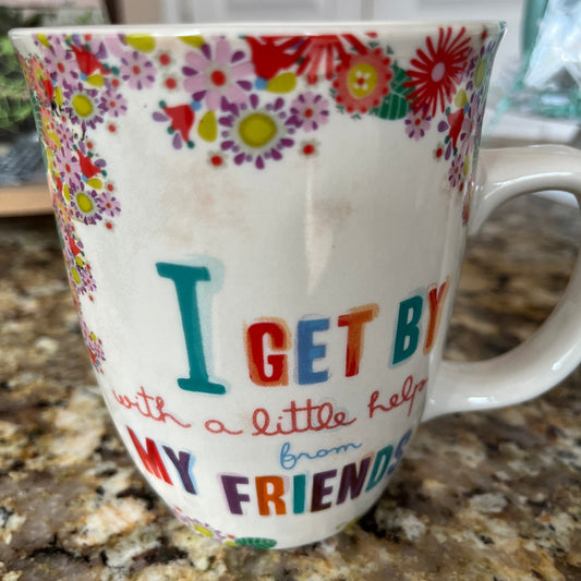 A Little Help from My Friends Mug